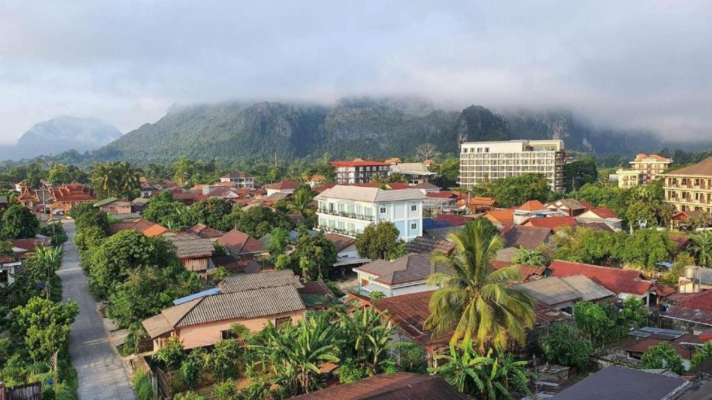 Vang Vieng Topview Hotel Esterno foto