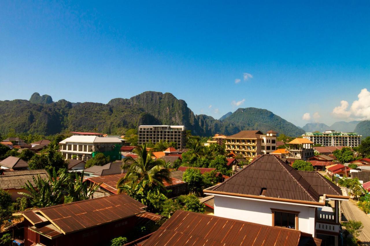 Vang Vieng Topview Hotel Esterno foto