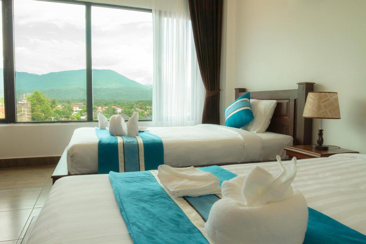 Vang Vieng Topview Hotel Esterno foto